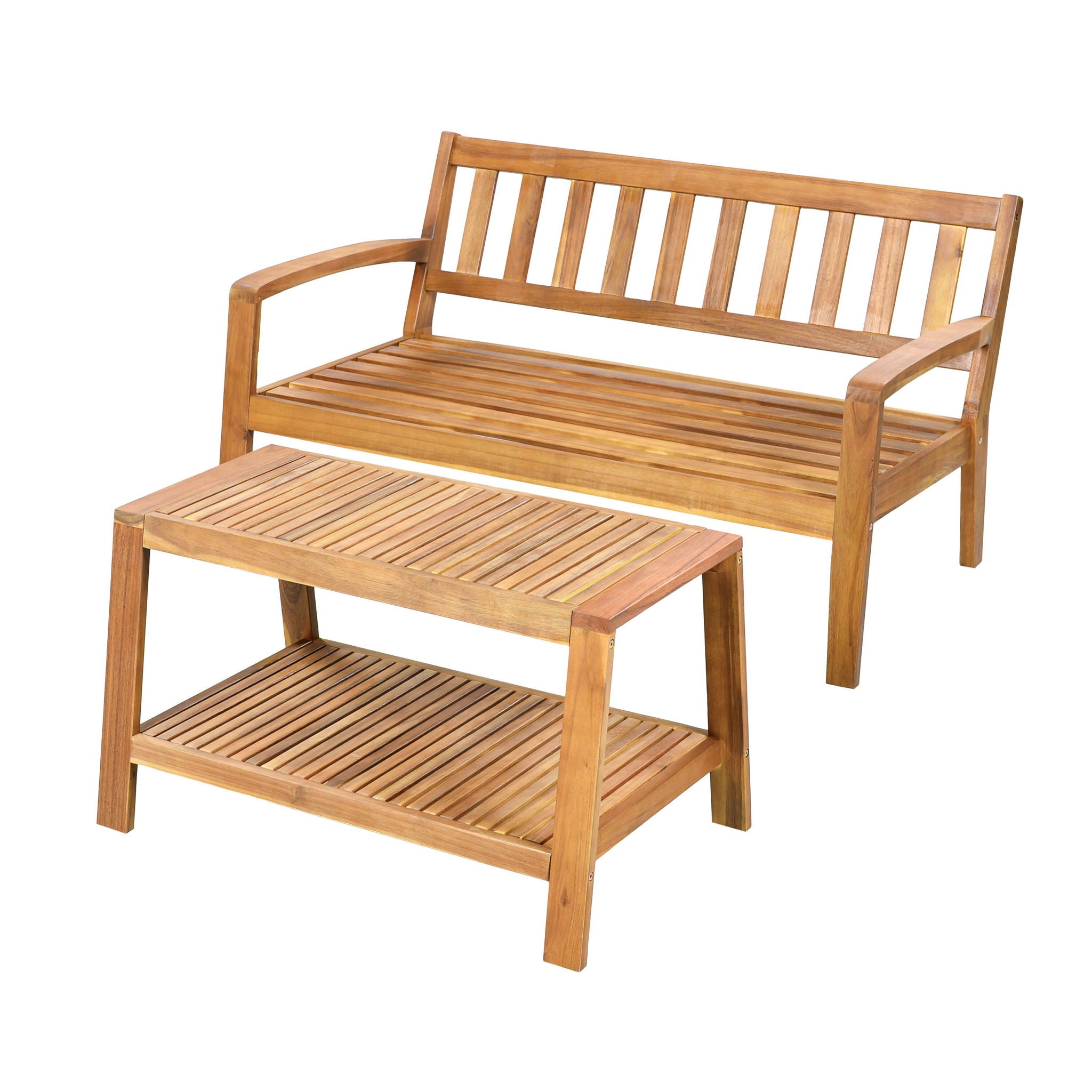 2 Piece Conversation Set, Loveseat & Coffee Table