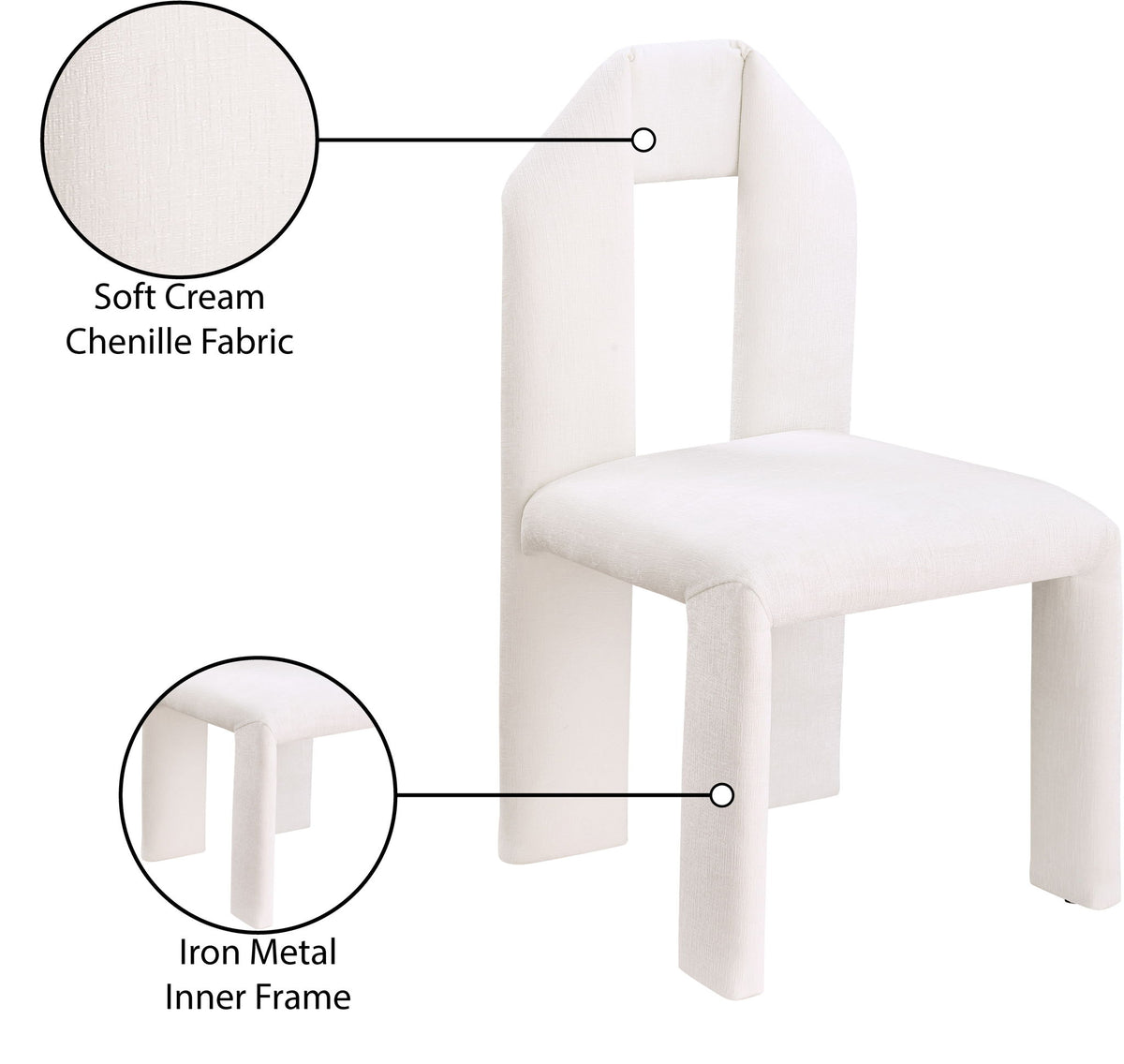 Bennett - Chenille Dining Chair (Set of 2)