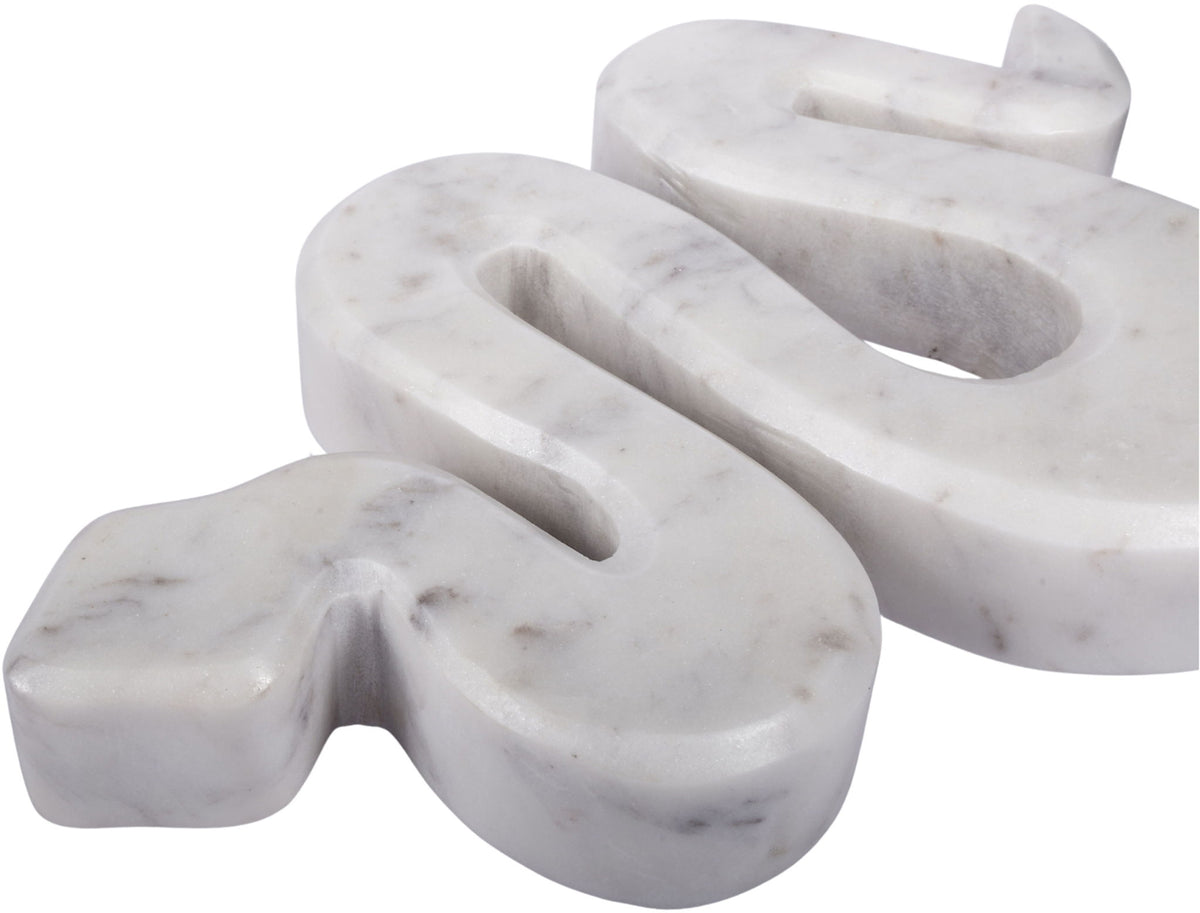 Asp - Genuine Marble Tabletop Object