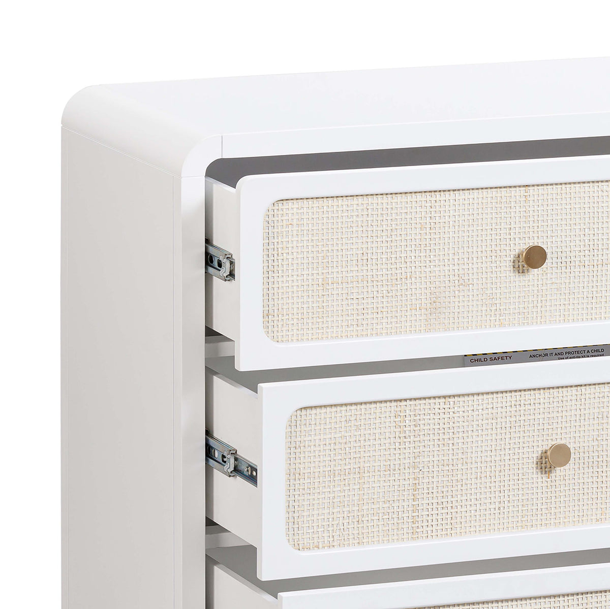 Patty - Rattan 6 Drawer Dresser