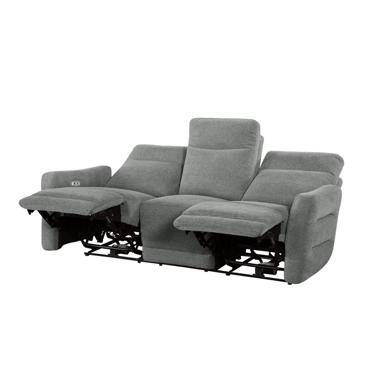 Edition - Power Sofa & Loveseat - Gray
