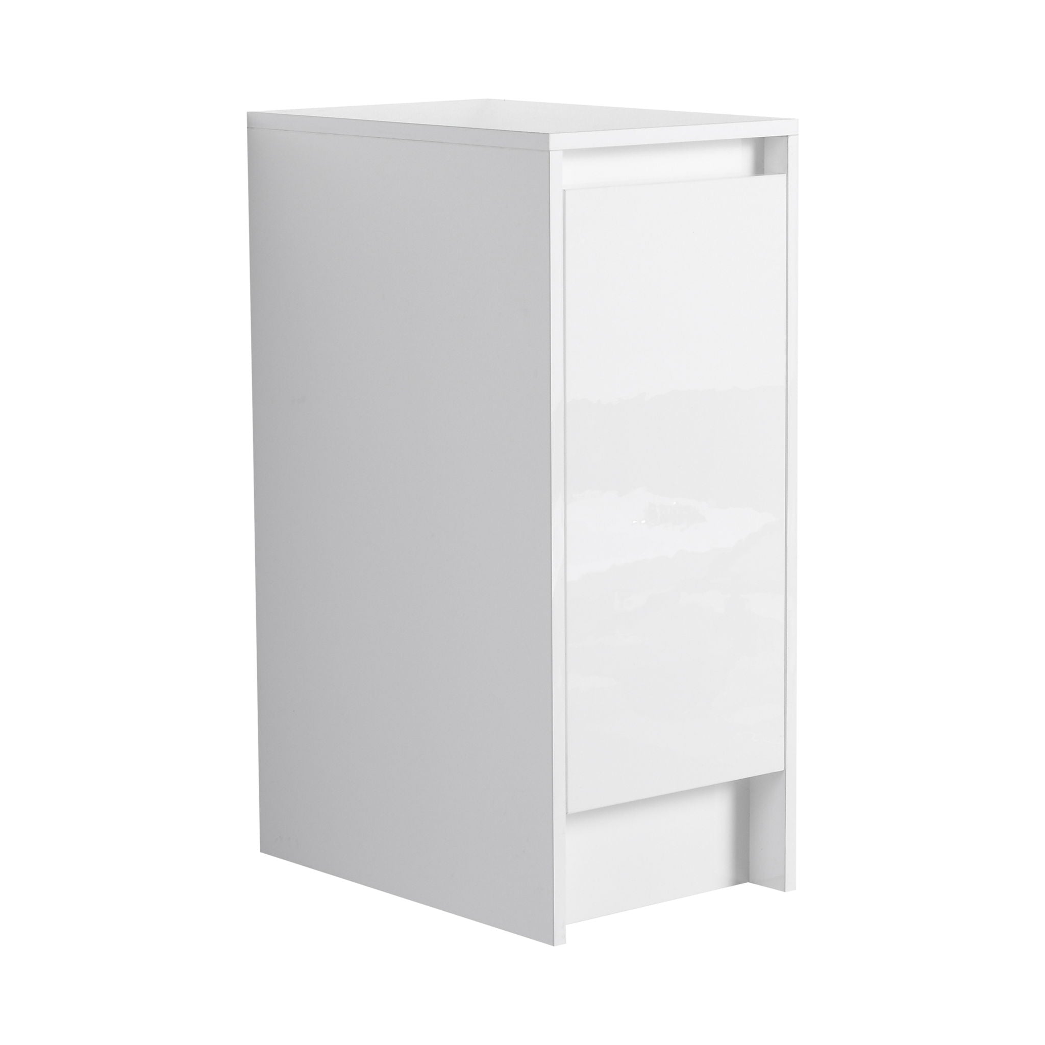 48" Freestanding Bathroom Vanity With Sink And 2 Storage Cabinets, Soft Closing Door - Imitative Oak / White