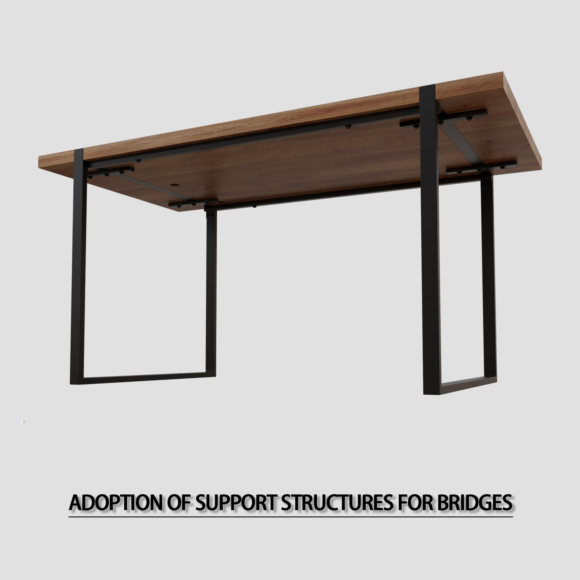 Rectangular Dining Table, 4 - 6 Person Capacity - Wood