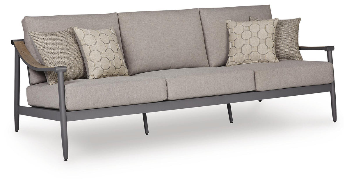 Ocean Beach - Sofa With Cushion - Gray