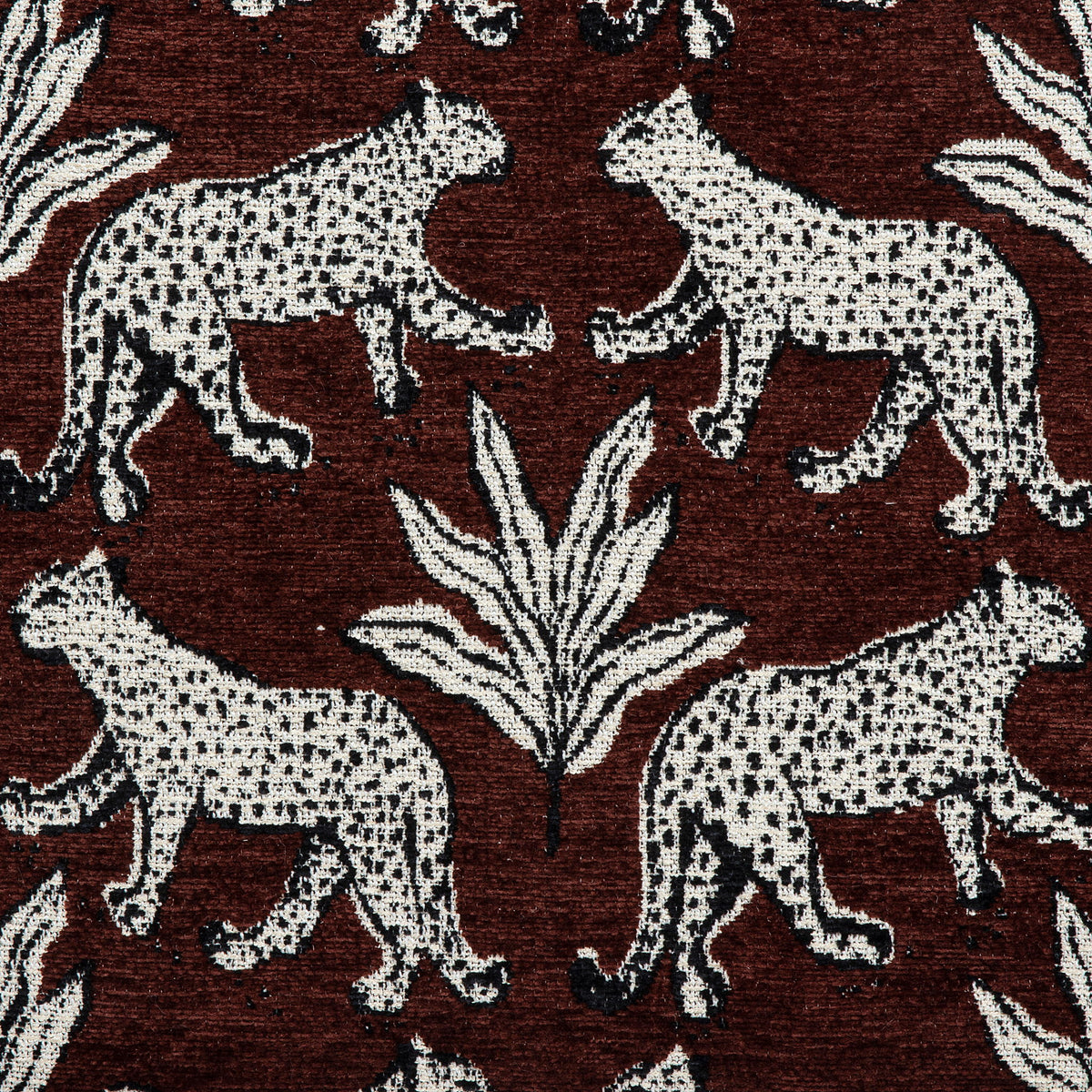 Ollie - Leopard Jacquard Bench