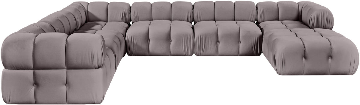 Orin - 7 Piece Modular Sectional (3 Modular Chairs, 3 Corner Chairs & Ottoman)