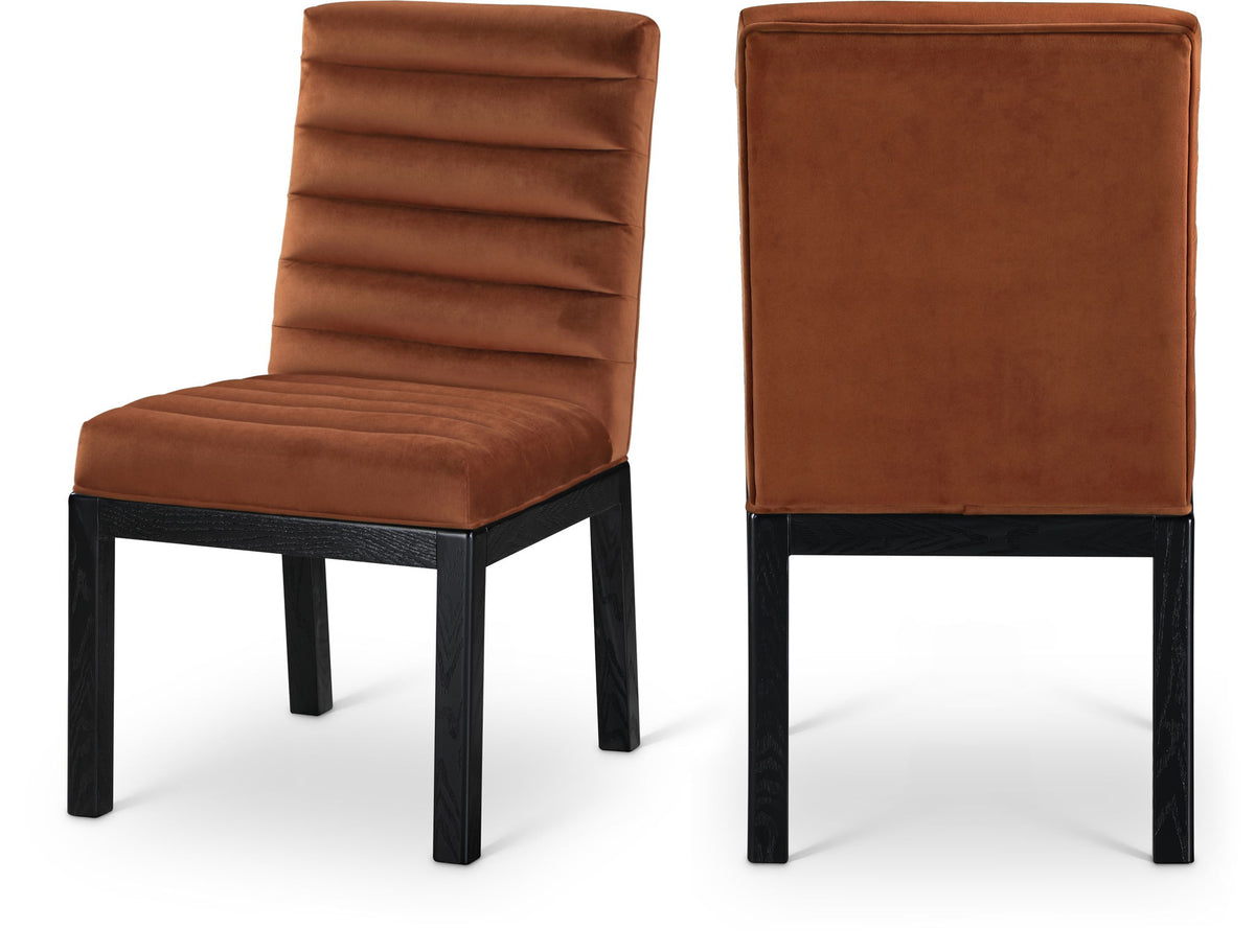 Evelyn - Dining Chair With Black Legs