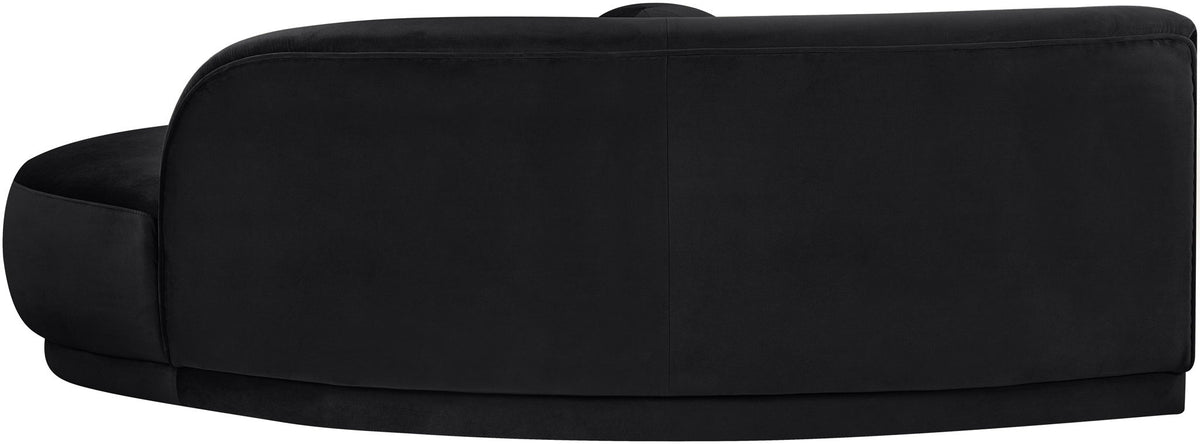 Avra - 86" Velvet Performance Fabric Upholstered Sofa