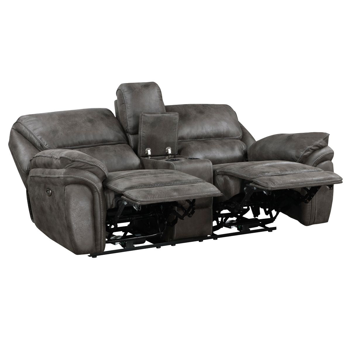 Proctor - Double Reclining Loveseat With Center Console