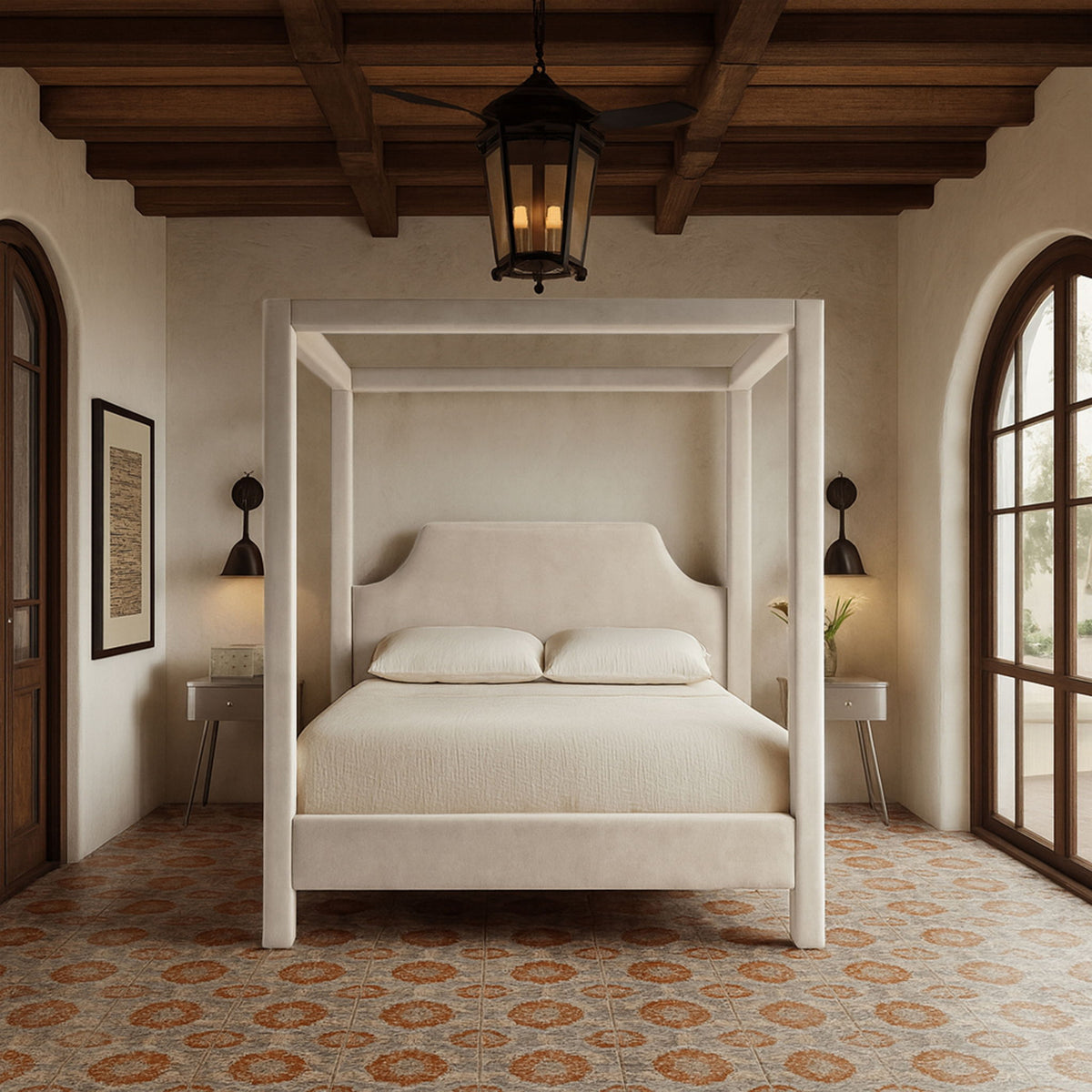Dawson - Velvet Upholstered Bed