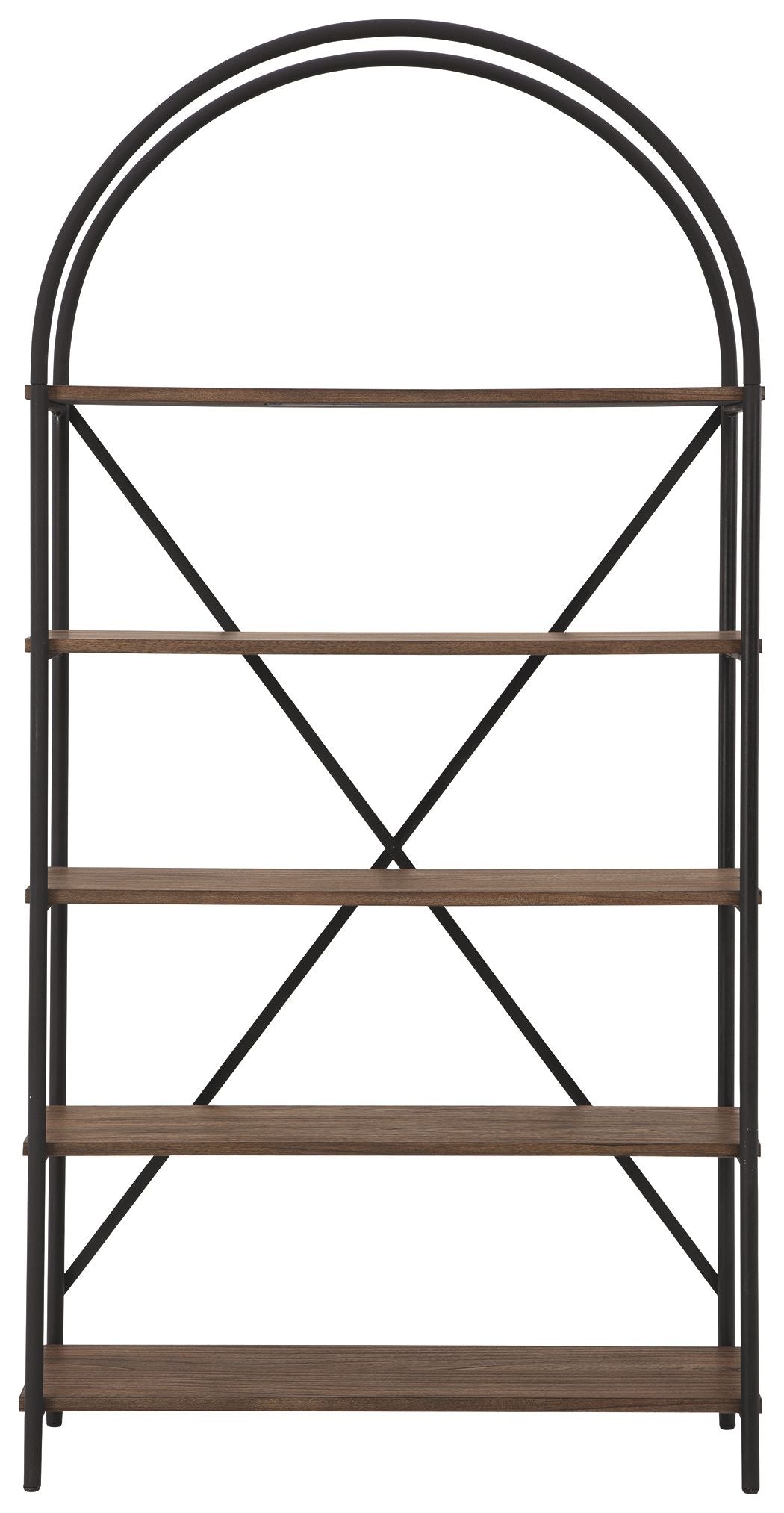 Galtbury - Bookcase - Brown / Black