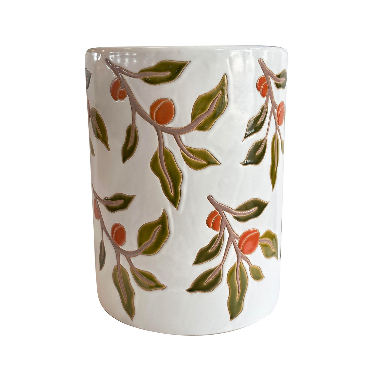 Tempest - Ceramic Table - Orange Citrus
