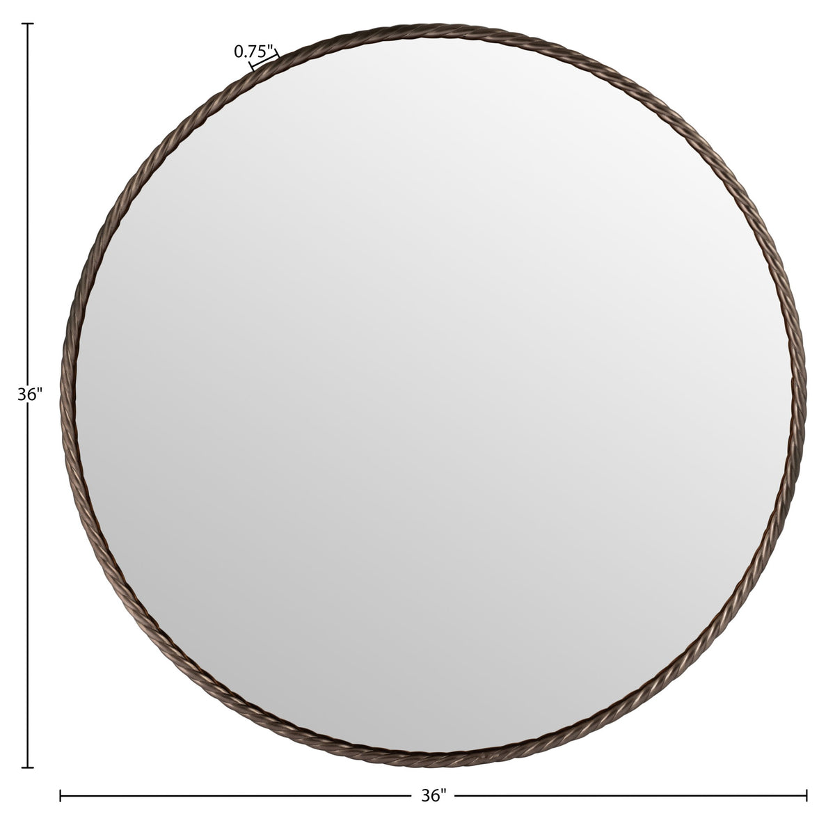 Braida - Iron Frame Mirror