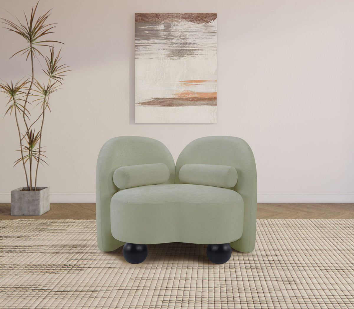 Daphne - Chenille Chair