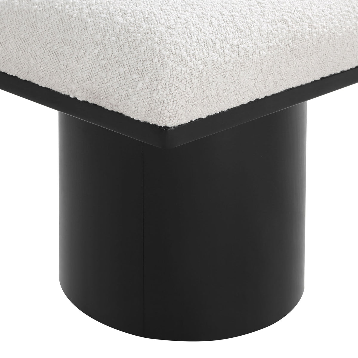 Pavilion - 7 Piece Modular Bench With Black Base