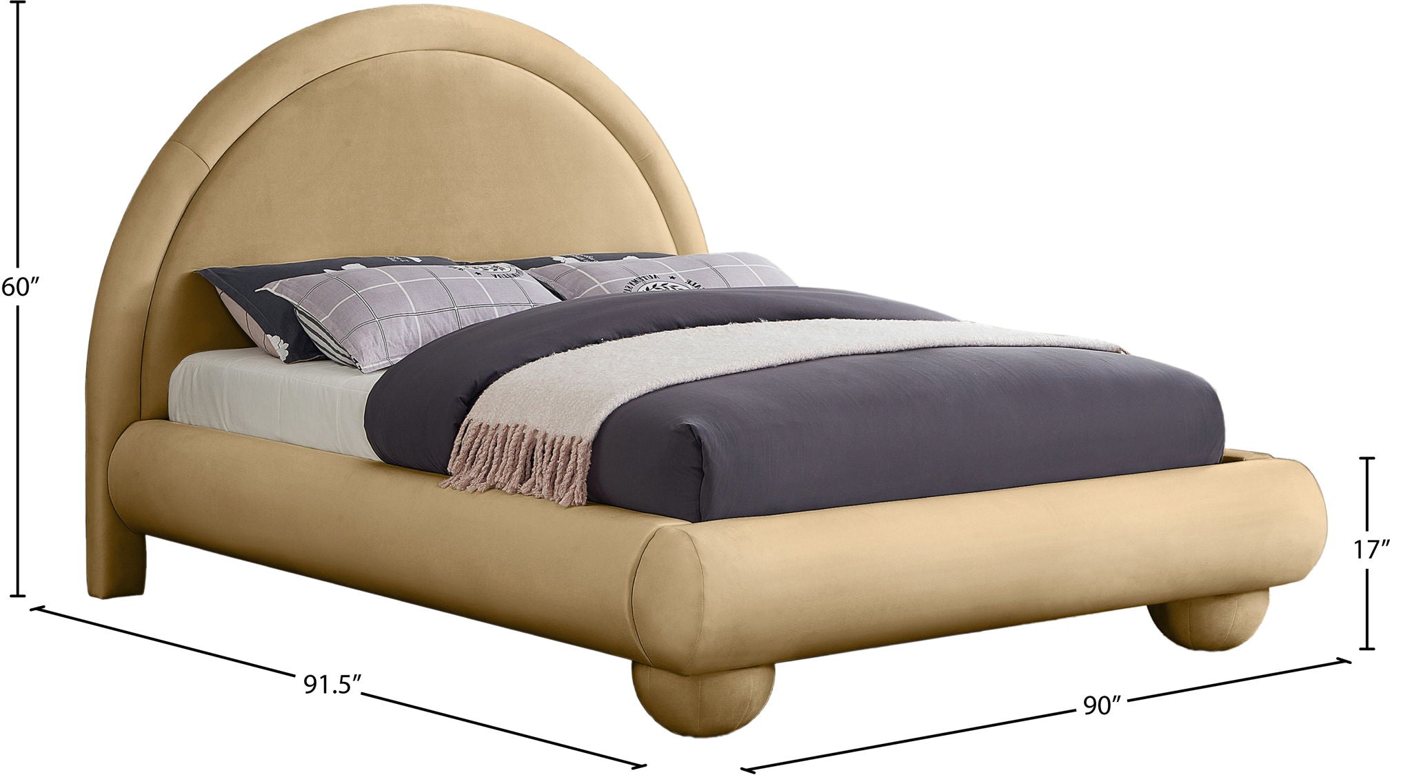 Madrid - Upholstered Bed