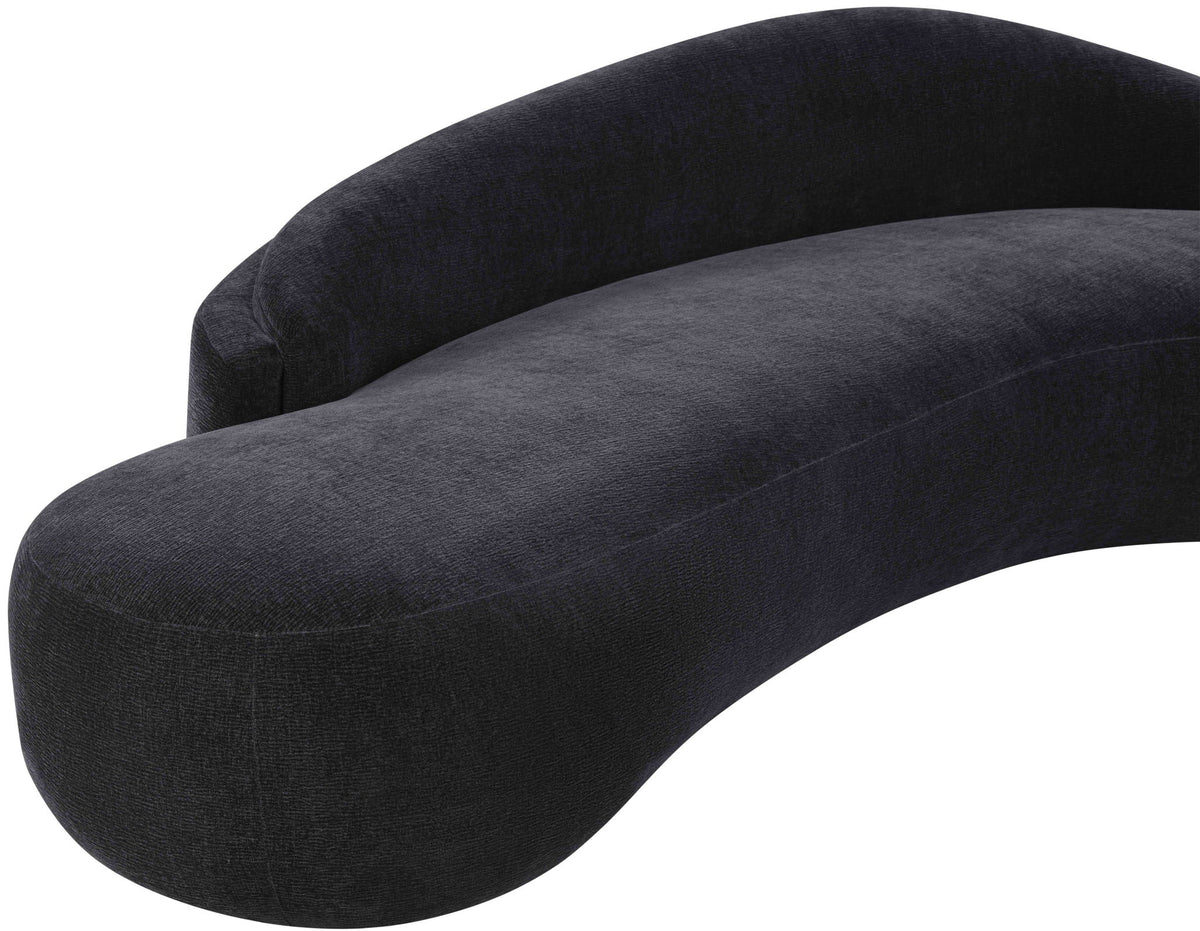 Caspian - Chenille Fabric Upholstered Sofa