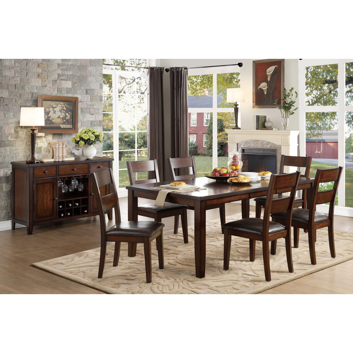 Mantello - Dining Table - Cherry