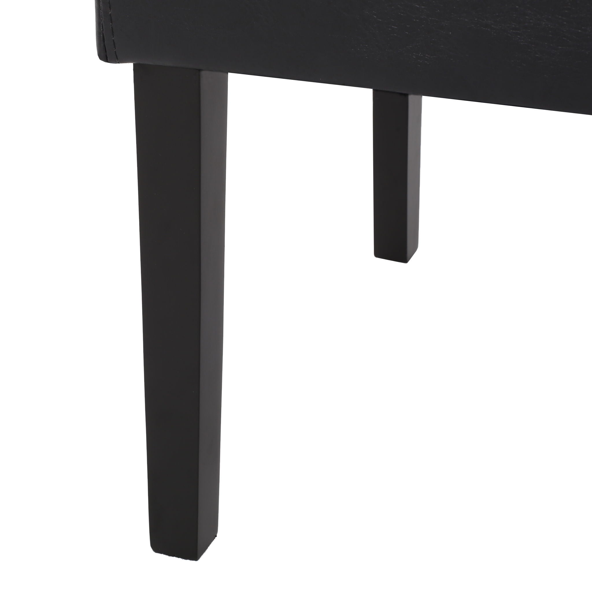 Contemporary Dining Chair With Rubberwood Legs (Set of 2)