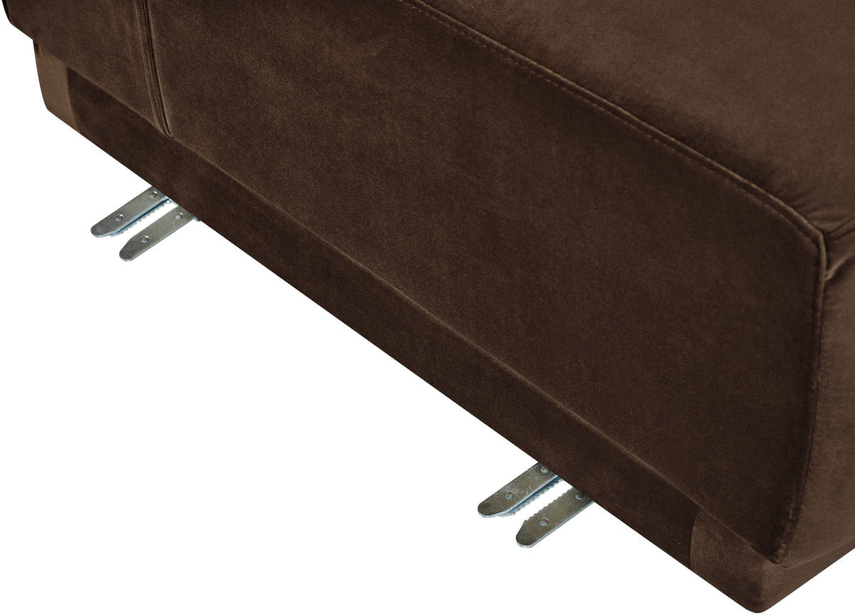 Avra - 192" Velvet Performance Fabric Upholstered Sectional