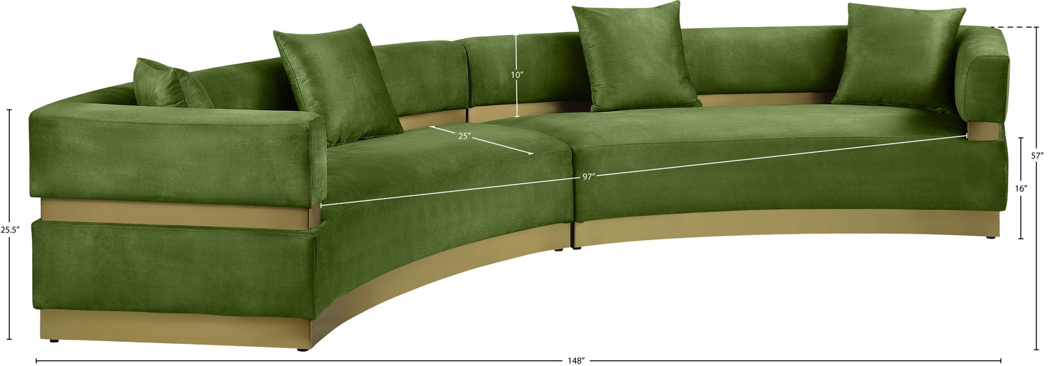 Belsa - 2 Piece Sectional