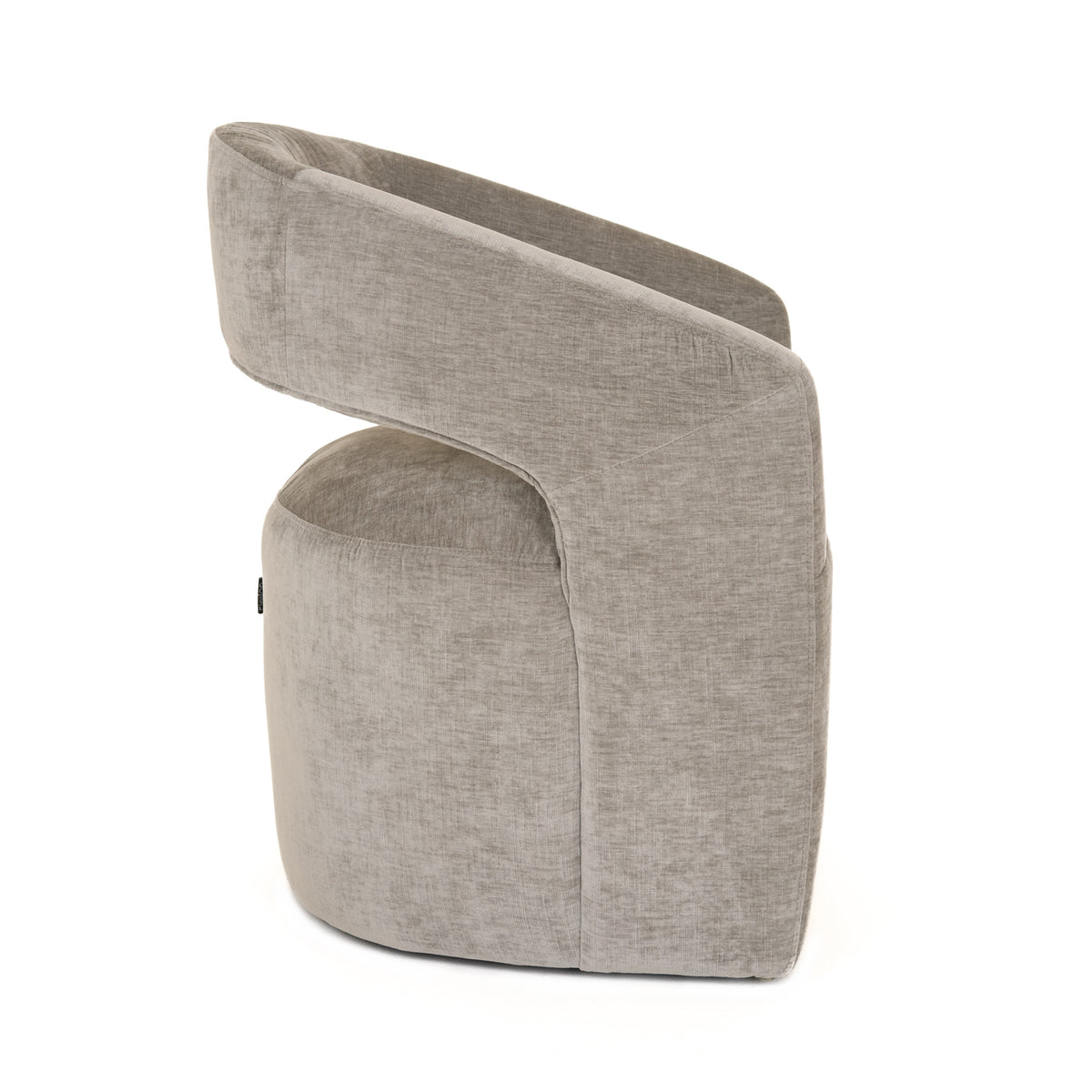 Angie - Modern Grey Fabric Dining Chair