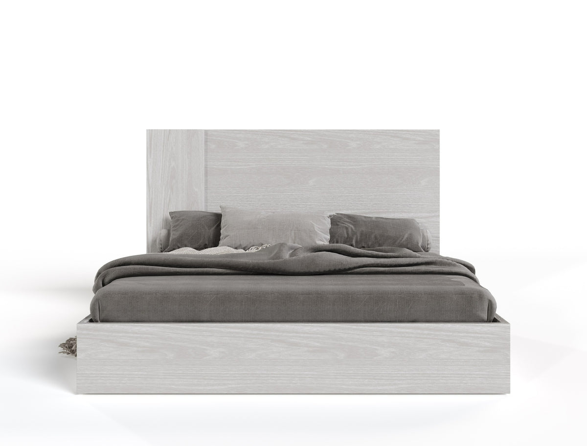 Asus - Modern Italian White 4-Piece Bedroom Set