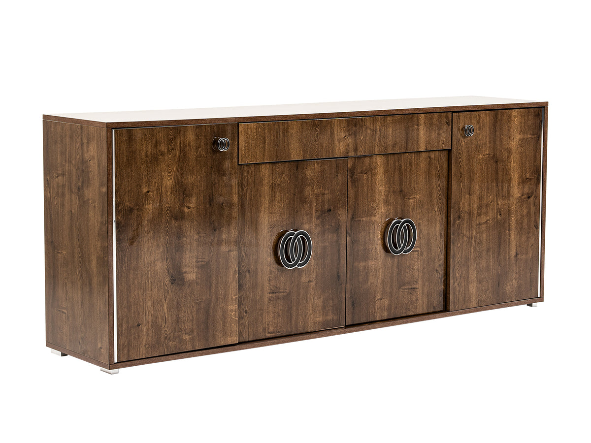 Athen Italian Modern 4-Door Buffet