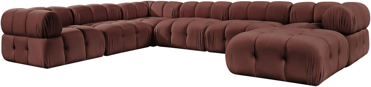 Orin - 7 Piece Modular Sectional (3 Modular Chairs, 3 Corner Chairs & Ottoman)