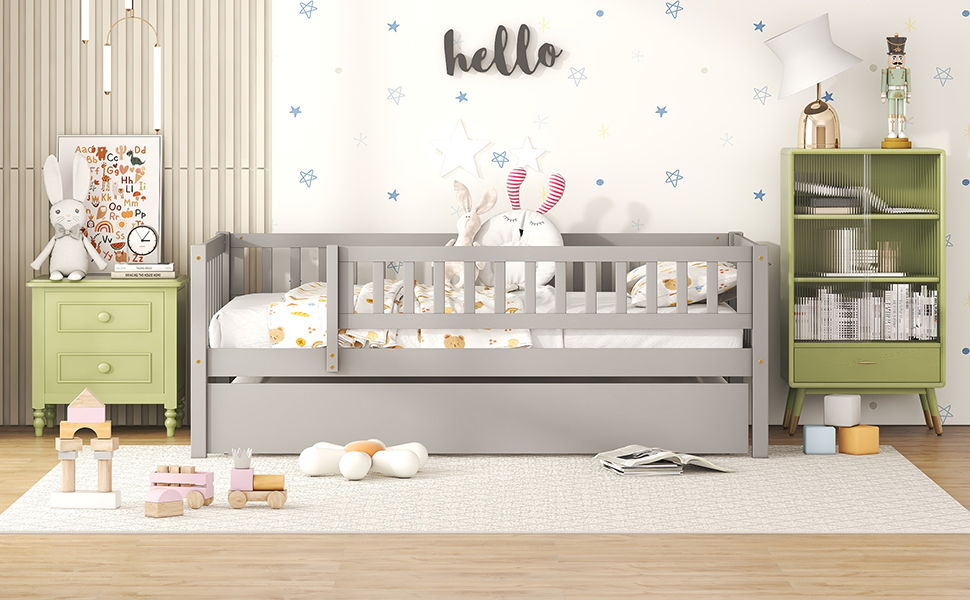 Multifunctional Wooden Daybed Bed