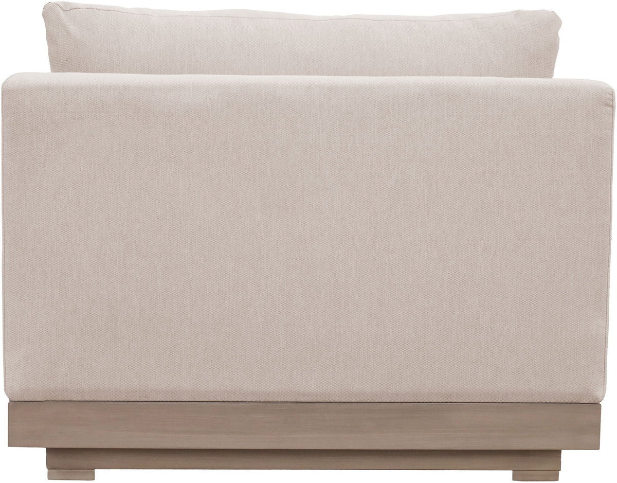Solace - Olefin Performance Fabric Outdoor Patio Modular Armless Chair