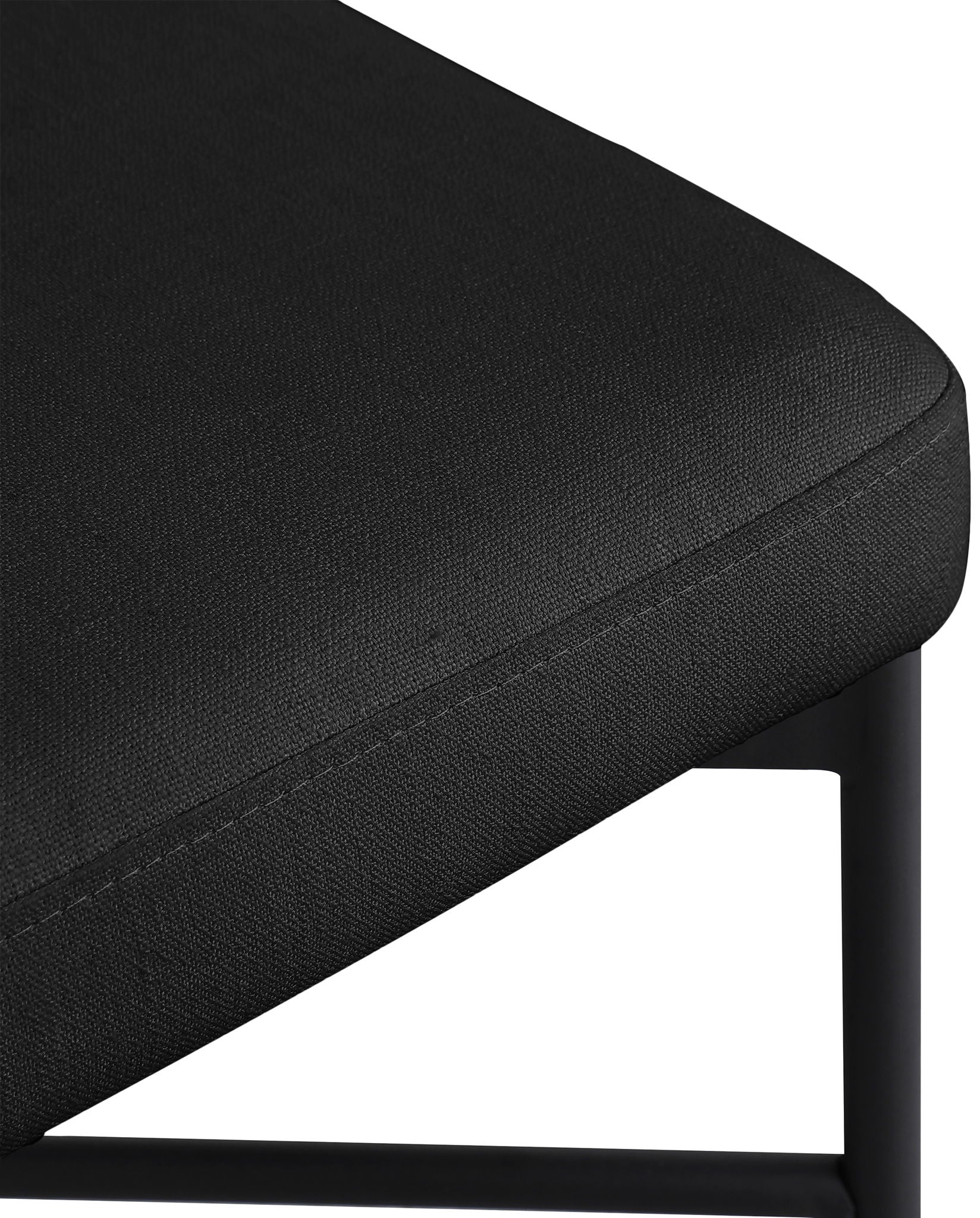 Rivage - Durable Stool With Black Frame (Set of 2)