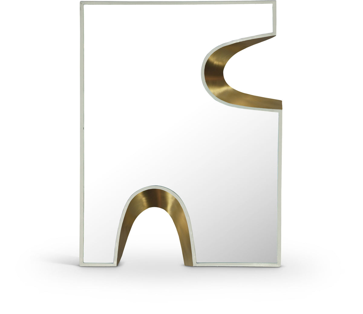 Soleil - Mirror With Gold Accent