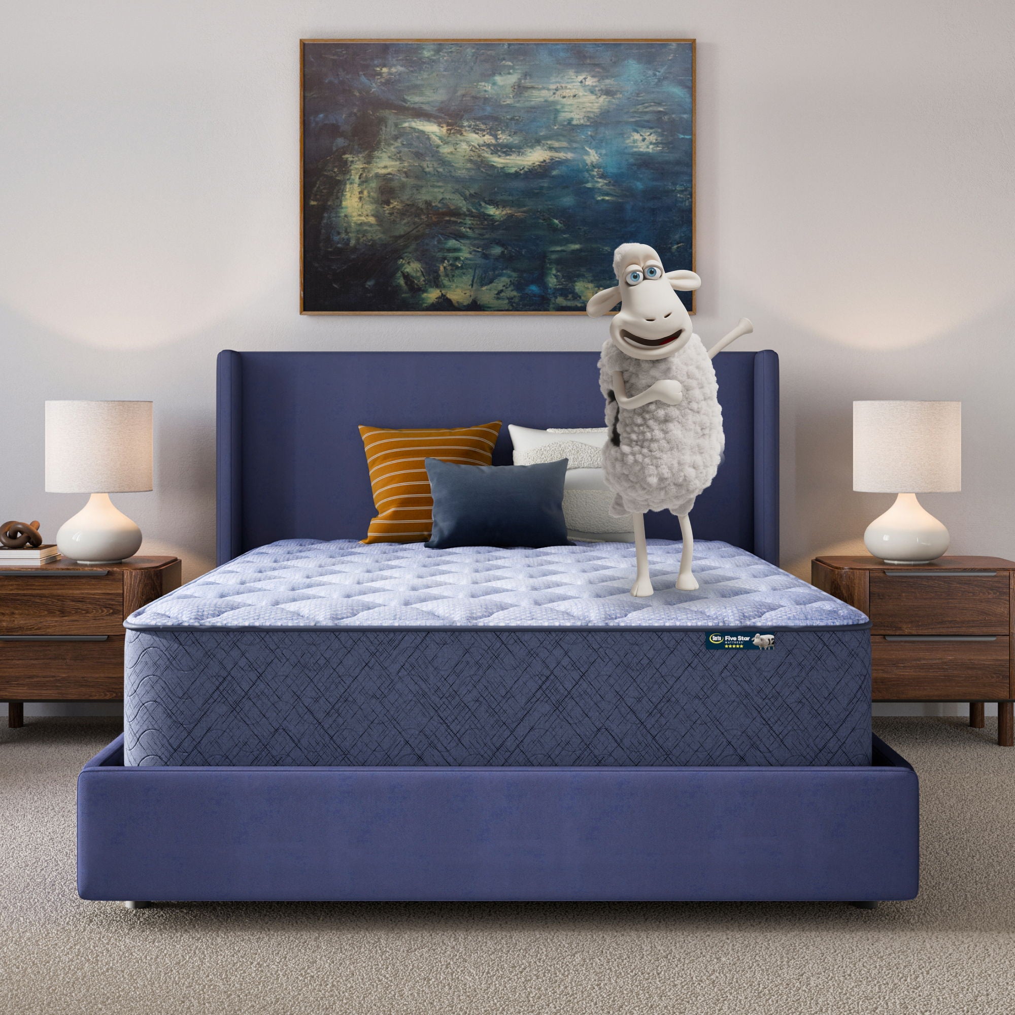 Five Star Mattress - Sleep to Go 14" Plush Mattress in a Box