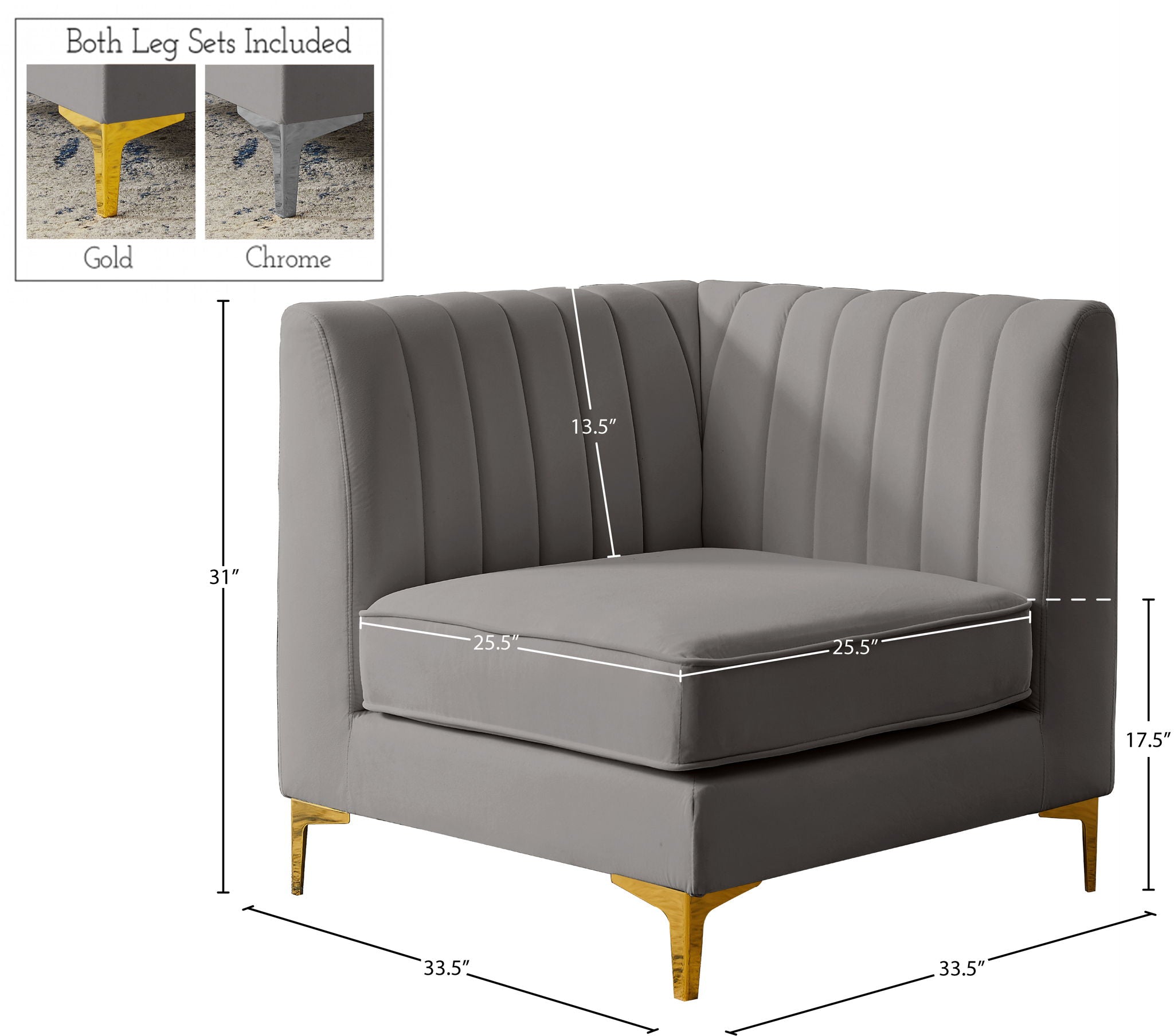 Alina - Corner Chair