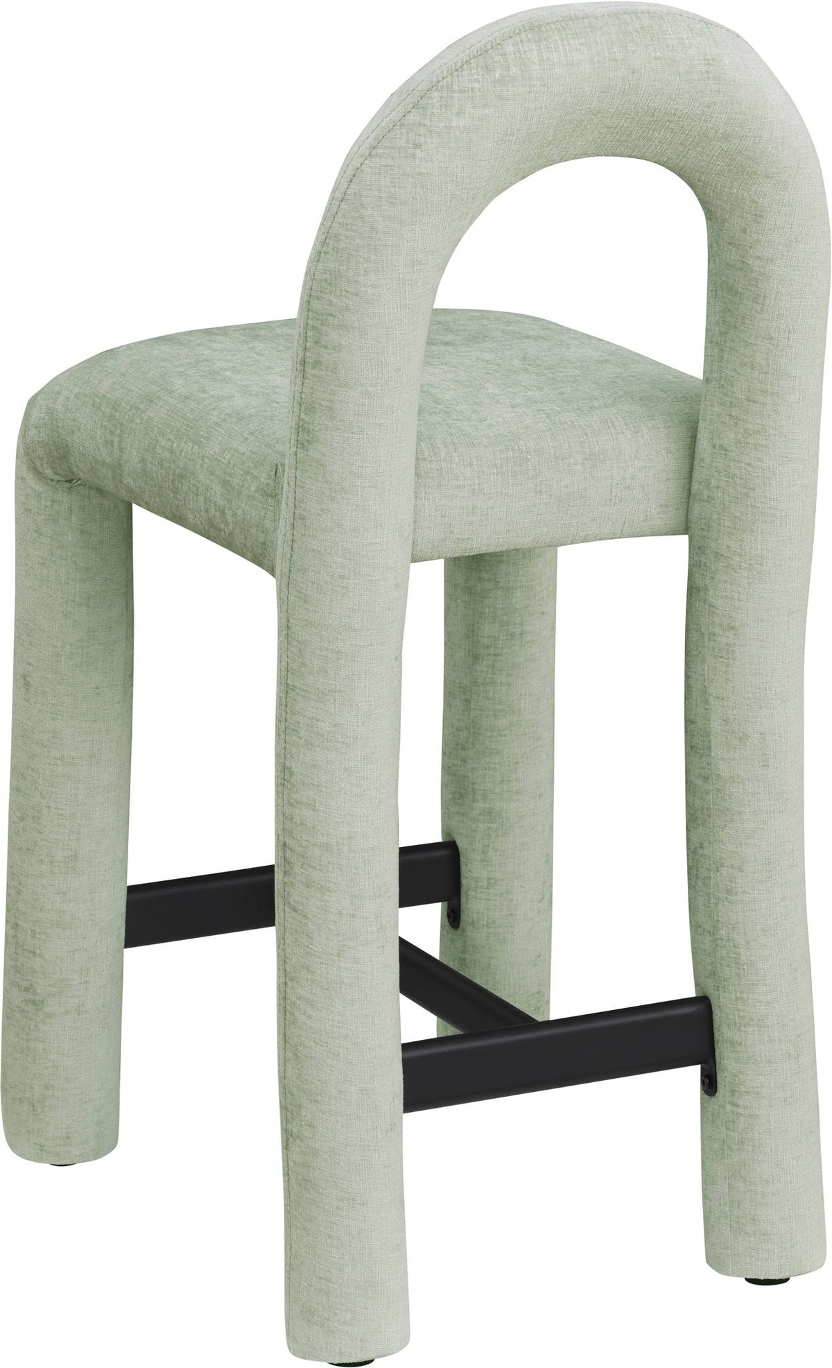 Amari - Chenille Fabric Stool