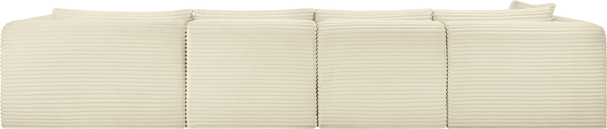 Shaggy - 4 Piece Modular Sectional