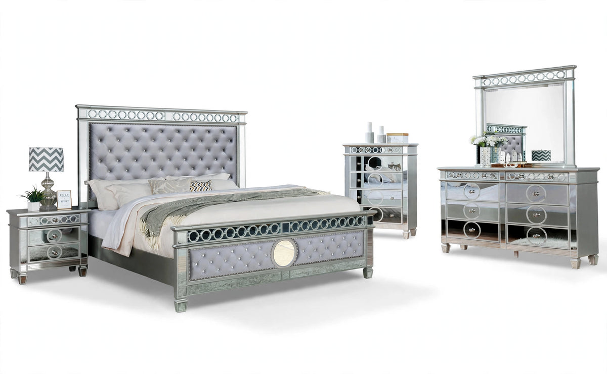 Seraph Smoked Oak Bedroom Set