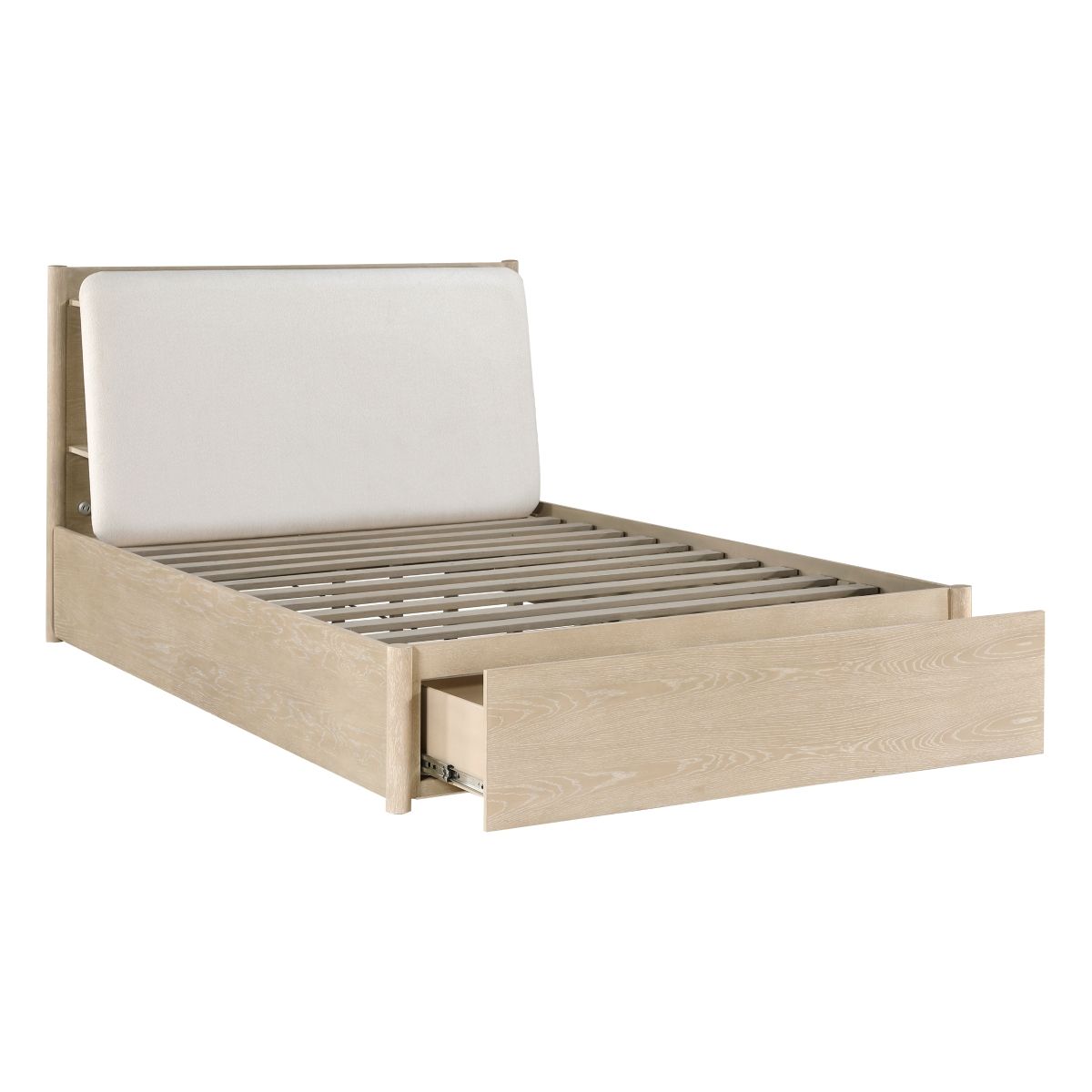 Matteo - Platform Bed With Storage Footboard