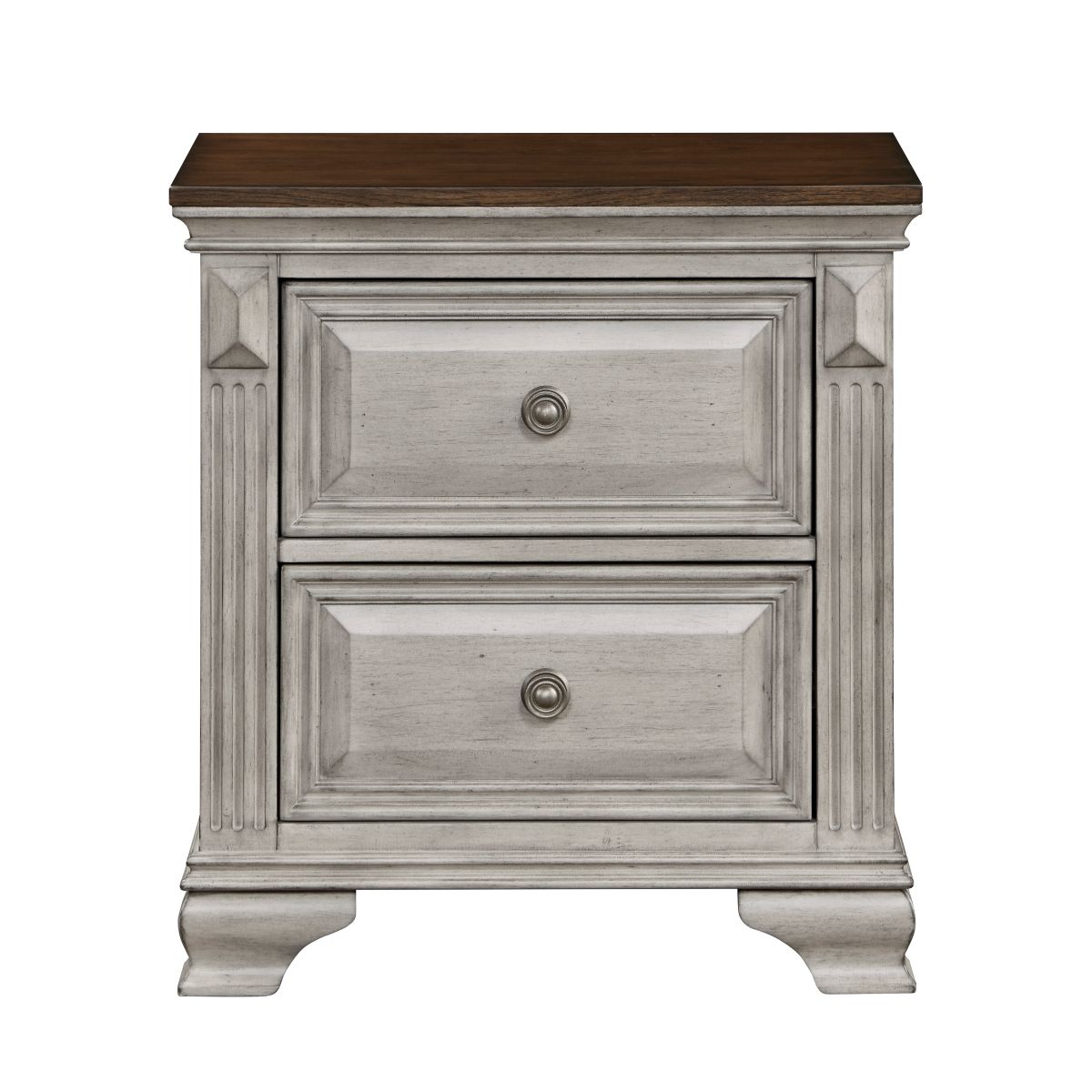 Marquette - Nightstand - Gray
