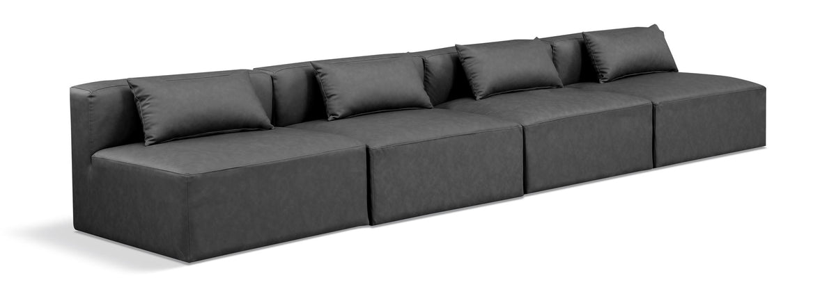 Cube - Modular 4 Seat Armless Sofa