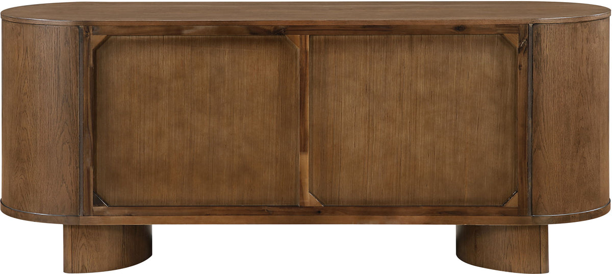 Caldra - Oak Veneer And Solid Wood Sideboard / Buffet