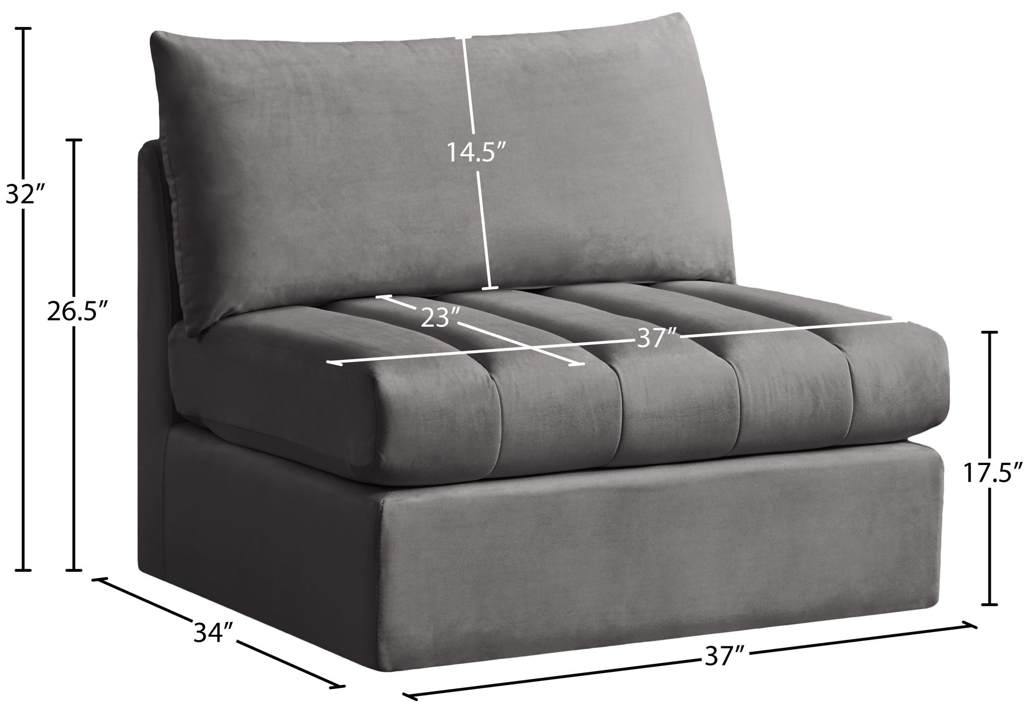 Jacob - Armless Chair