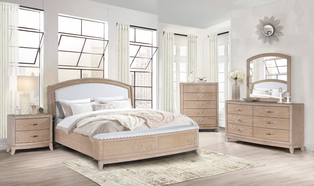Sterling Rustic Oak Bedroom Set - Original