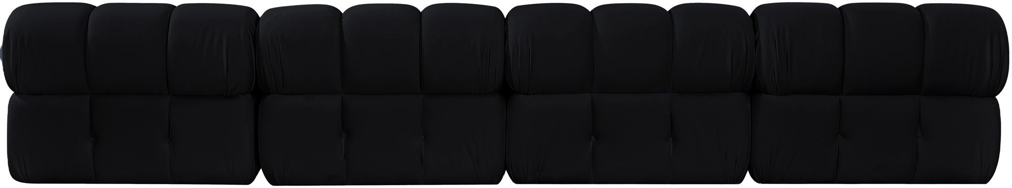 Orin - Velvet 4 Piece Modular Sofa