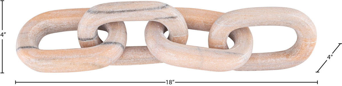 Lynx - Marble Decorative Chain Links