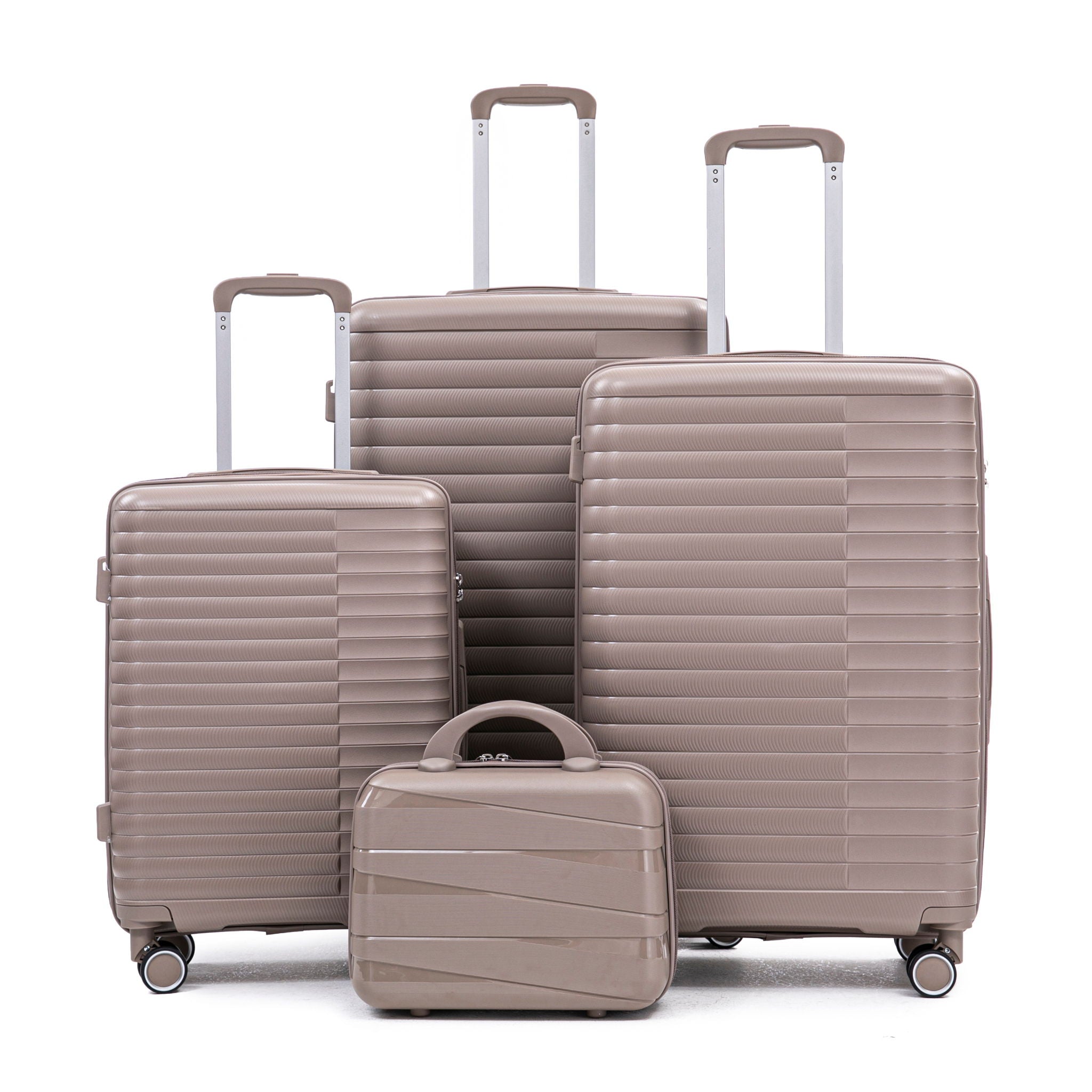4 Piece Luggage Set, Combination Lock