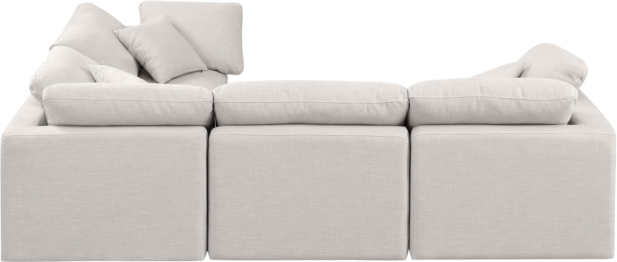 Indulge - Linen 4 Piece Modular Corner Sectional