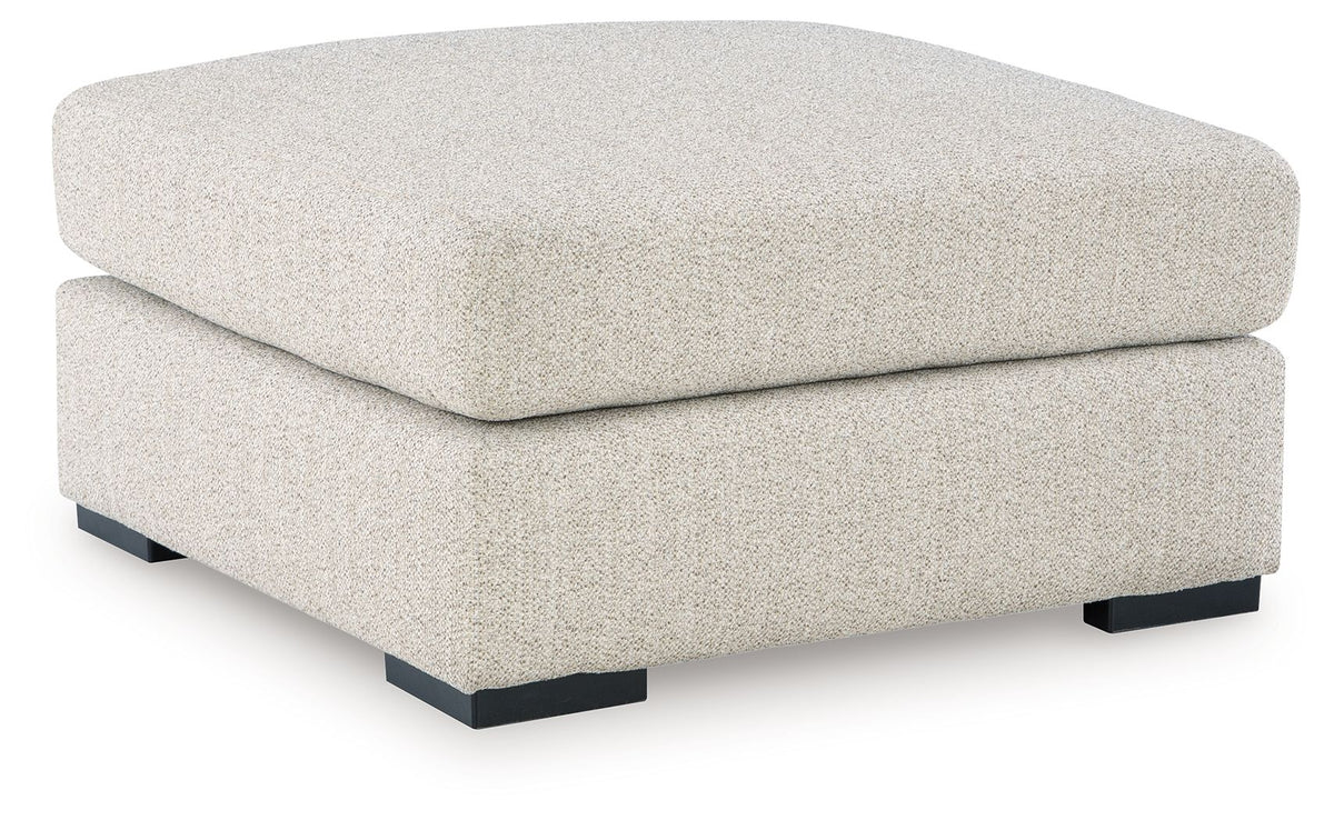 LaureLGrove - Oversized Accent Ottoman - Pebble