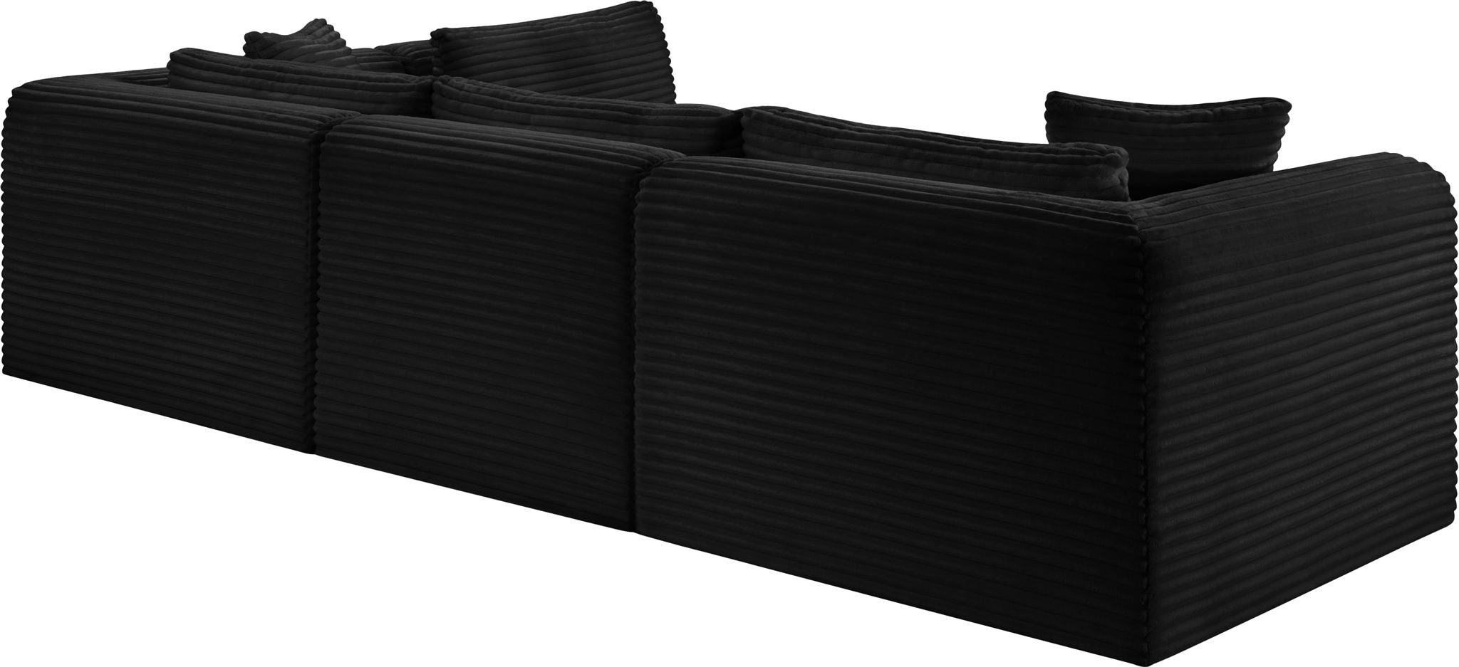Shaggy - 4 Piece Modular Sectional